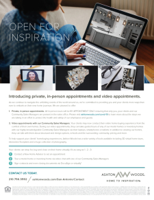 Introducing private, in-person appointments