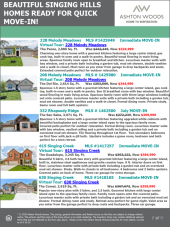 Singing Hills Move-In Homes