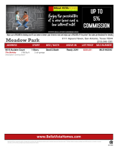 Meadow Park Available Inventory