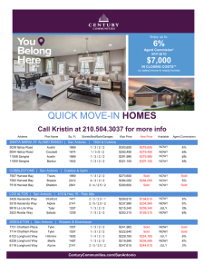 Citywide Inventory