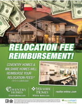 Relocation Fee Reimbursement!
