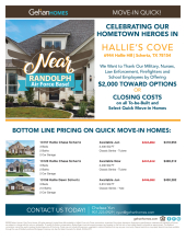 Beautiful Homes in Hallie's Cove!