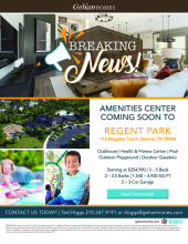 Regent Park - Amenities Center Coming Soon