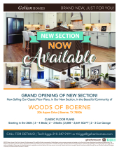 Woods of Boerne - New Section Now Open!