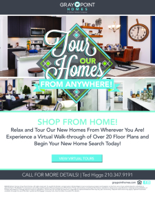 Tour Homes From Anywhere!