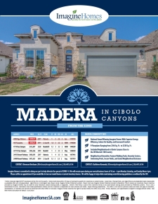 Madera in Cibolo Canyons Quick Move-In Homes!