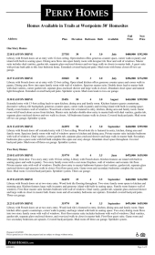 Trails at Westpointe 50' Available Inventory