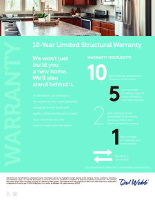 10 Year Warranty